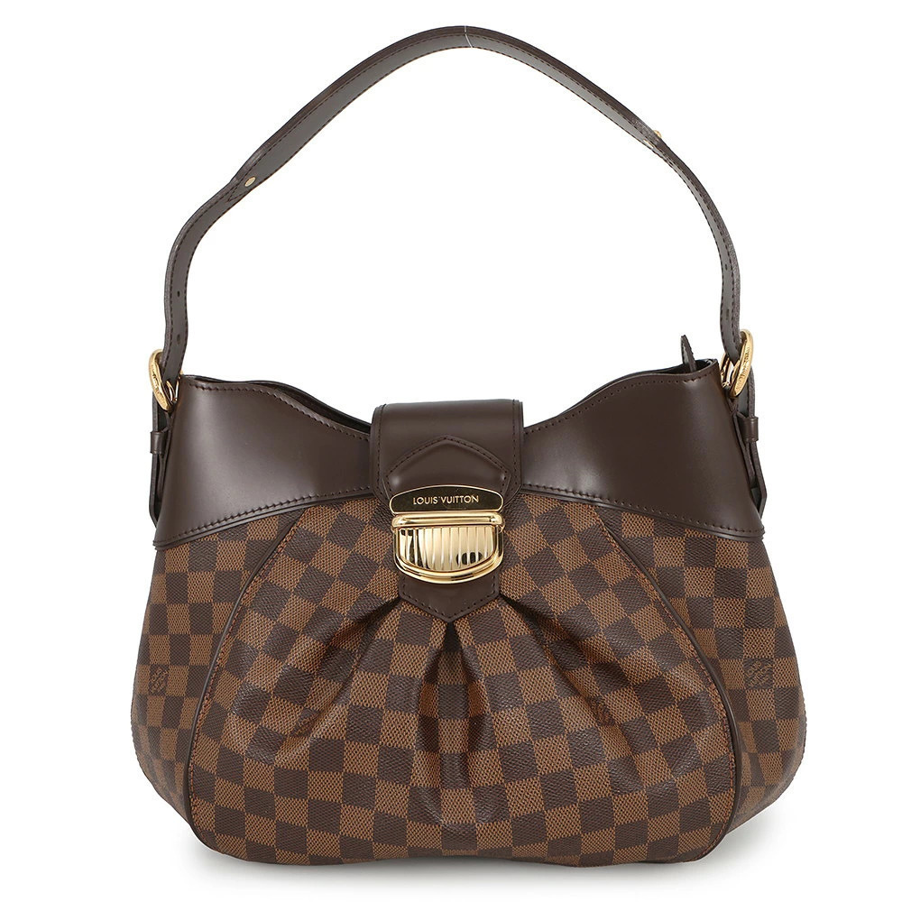 Louis Vuitton Damier Ebene Brown Sistina Shoulder Bag